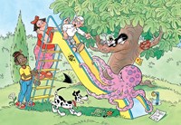 Jumbo puzzel Jan van Haasteren Junior glijbaan 150 stukjes kinderen-2