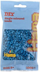 Hama perles à repasser - bleu pétrole - 1000 pièces - jeu créatif
