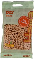Hama bio strijkkralen beige midi - 1000 stuks milieuvriendelijk speelgoed