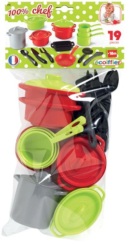 Ecoiffier 100% Chef Pannenset