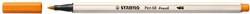 Stabilo brushpen premium viltstift oranje - creatieve brushlettering