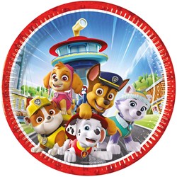 Globos papieren borden PAW Patrol Rescue Heroes FSC 8 stuks kinderfeestje