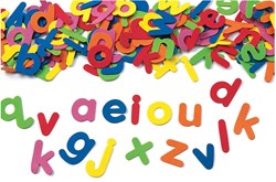 Colorations - Lettres en mousse alphabet autocollantes set créatif 360 pièces