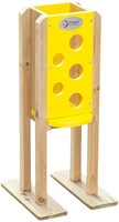 Classic World houten zandmolen speelgoed met gaten - duurzaam buitenspeelgoed