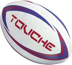 Mondo ballon de rugby Touche 29cm multicolore - ballon jouet rugby