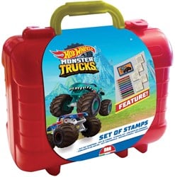 Hot Wheels Reis Stempel- en Kleurkoffer