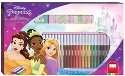 Multiprint set de coloriage Disney Princess avec tampons boîte créative 41 pièces
