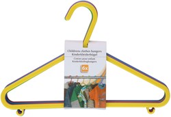 Cintre enfant plastique couleurs arc-en-ciel lot 6 pièces vêtements