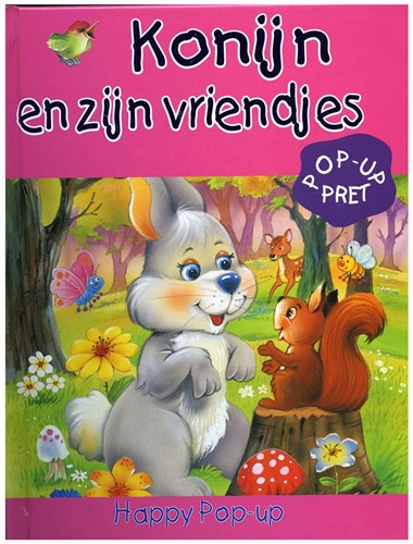 Boek Specials Nederland pop-up boek konijn en vriendjes kinderboek