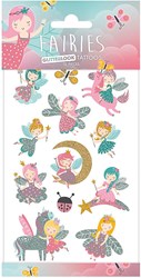 Totum glitter tattoos feeën - tijdelijke kindertattoos magisch