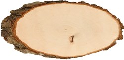Playwood plaque nominative bois écorce - jouet créatif 28 cm
