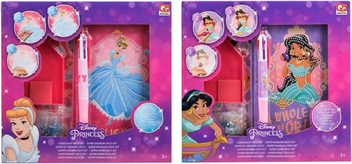Canenco Journal créatif diamond painting princesse Disney jouet