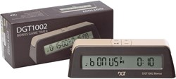 Philos schaakklok digitaal DGT 1002 bruin bonus timer
