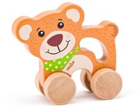 Woody Woody bier op wielen met handvat 91990