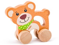 Woody Woody bier op wielen met handvat 91990