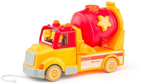 Woody camion toupie béton grand jouet avec lumière et son