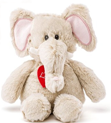 Lumpin éléphant peluche Gulab 25 cm - doudou éléphant doux