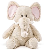 Lumpin peluche éléphant blanc grande 40 cm cadeau