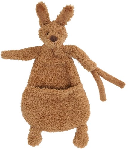 Happy Horse knuffeldoek kangoeroe Kick 22 cm - bruin - baby cadeau-2