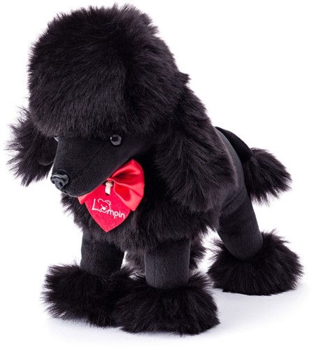 Lumpin Poedel zwart Charlie 25 cm 94179