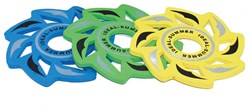 Foam frisbee speelgoed multikleuren voor buitenplezier