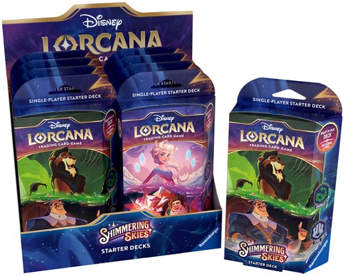 Disney Ravensburger Lorcana starterset wave 5 trading cards spel