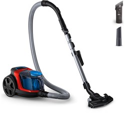 Aspirateur Philips PowerPro Compact sans sac FC9330/09 rouge 900W
