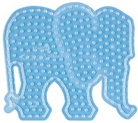 Hama Maxi strijkkralenbordje - transparant olifant - speelgoed creatief