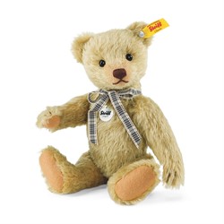 Steiff knuffel klassieke teddybeer, messing