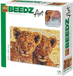 Ses perles à repasser BEEDZ Art lionceaux set créatif