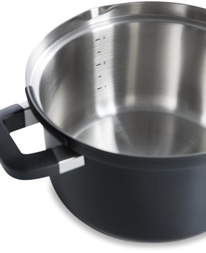 BK pannenset Flow Cool Black RVS 4-delig inductie zwart-2