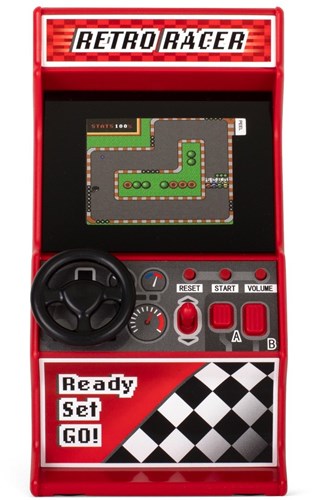 Thumbs Up console de jeu de course rétro arcade 30-en-1 mini racer-2