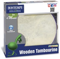 Bontempi houten tamboerijn muziekinstrument voor kinderen-2