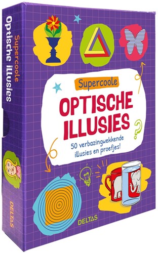 Deltas Supercoole optische illusies - doos met kaarten
