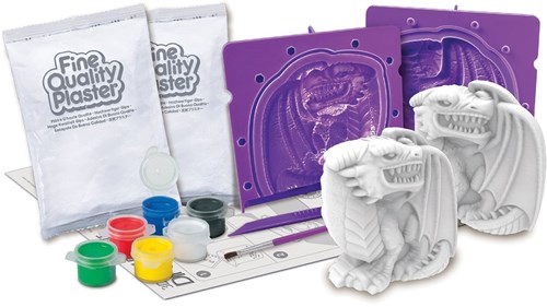 4M Pour And Paint 3D Dragons - Français-3