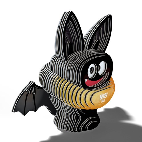 Eugy puzzle 3D chauve-souris - kit créatif en carton pour enfants-3