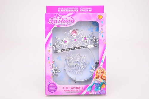 Coffret princesse argenté - set de beauté en boîte pour enfants