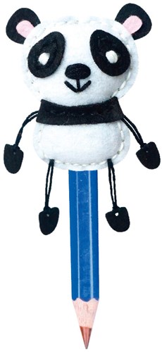 Avenir embout de crayon panda - accessoire crayon panda coloré