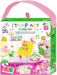 Haku Yoka coffret tampons animaux - kit créatif pour enfants