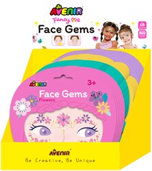 Avenir autocollants visage - Stickers Face Art pierres précieuses pour enfants