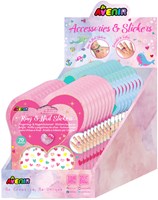 Avenir coffret créatif stickers bagues ongles bracelet tatouages enfants