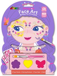 Avenir schminkset speelgoed - Face Art Vlinderprinses voor kinderen