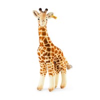 Steiff peluche girafe Bendy jouet en peluche beige brun 45 cm