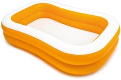 Intex Opblaas Zwembad Mandarijn - 229 x 147 x 46 cm