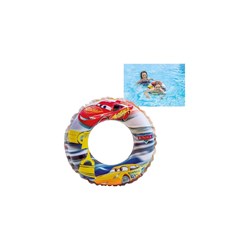 Intex Cars Bouée de Natation 51cm - Bouée Enfant Disney Cars