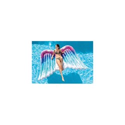 Intex matelas gonflable ailes d'ange - grand matelas de plage vinyle