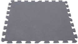 Intex vloertegels beschermmat 8 stuks 50x50x0.5cm grijs kunststof