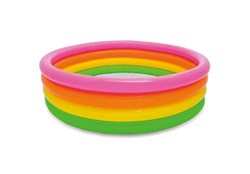 Piscine gonflable Intex ronde néon 168*h46cm 56441np