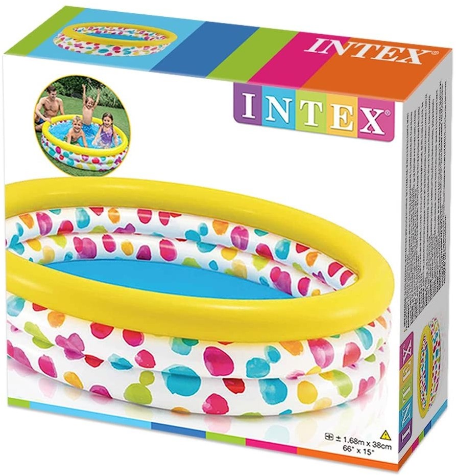 Piscine pour enfants Intex Cool Dots - 168 x 40 cm