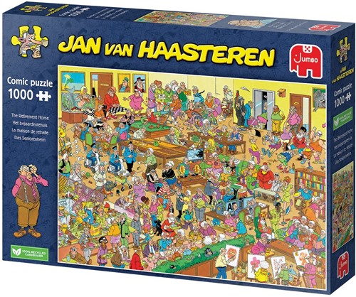 Jan van Haasteren Legpuzzel - Het Bejaardenthuis, 1000st.-3